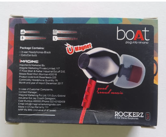 Boat Earphone