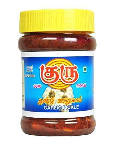 Guru Garlic Pickle (குரு பூண்டு ஊறுகாய்)