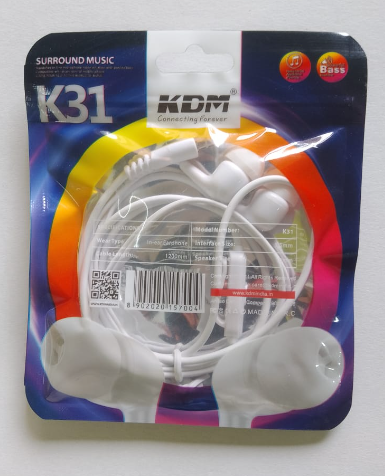 KDM K31 Earphone