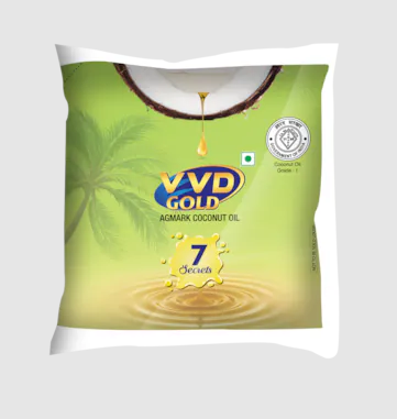 VVD Gold Agmark Coconut Oil  PKT